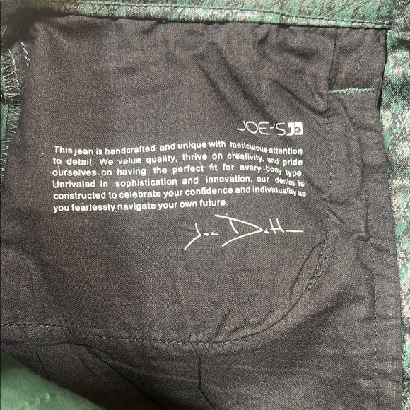 Joe's jeans Green Snake Print Pants - Picture 8 of 8